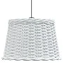 Pantalla para lámpara de techo mimbre blanco Ø40x26 cm de vidaXL, Pantallas para lámparas - Ref: Foro24-364369, Precio: 37,78...
