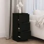 Black plywood sideboard 30x30x70 cm by vidaXL, Sideboards - Ref: Foro24-811153, Price: 59,10 €, Discount: %