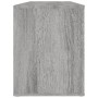 Mueble zapatero madera contrachapada gris Sonoma 100x35x45 cm en Zapateros y organizadores de calzado | Comprar online en Foru.e