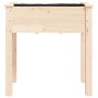 Jardinera con forro interior madera maciza de abeto 71x37x76 cm de vidaXL, Maceteros y jardineras - Ref: Foro24-364230, Preci...