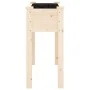 Jardinera con forro interior madera maciza de abeto 71x37x76 cm de vidaXL, Maceteros y jardineras - Ref: Foro24-364230, Preci...