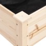 Jardinera con forro interior madera maciza de abeto 71x37x76 cm de vidaXL, Maceteros y jardineras - Ref: Foro24-364230, Preci...