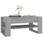 Mesa de centro madera de ingeniería gris Sonoma 102x55x45 cm en Mesas de centro | Comprar online en Foru.es