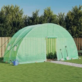 Greenhouse with green steel structure 12 m² 6x2x2.85 m by vidaXL, Greenhouses - Ref: Foro24-364089, Price: 207,22 €, Discount: %