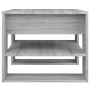 Mesa de centro madera de ingeniería gris Sonoma 55,5x55x45 cm en Mesas de centro | Comprar online en Foru.es