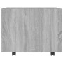 Mesa de centro madera de ingeniería gris Sonoma 55x55x40 cm en Mesas de centro | Comprar online en Foru.es