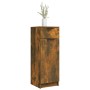Armario de baño madera contrachapada roble ahumado 32x34x90 cm en Armarios y almacenamiento | Comprar online en Foru.es