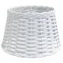 Pantalla para lámpara de techo mimbre blanco Ø38x23 cm de vidaXL, Pantallas para lámparas - Ref: Foro24-364368, Precio: 31,58...