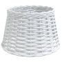 Pantalla para lámpara de techo mimbre blanco Ø38x23 cm de vidaXL, Pantallas para lámparas - Ref: Foro24-364368, Precio: 32,19...