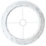 Pantalla para lámpara de techo mimbre blanco Ø38x23 cm de vidaXL, Pantallas para lámparas - Ref: Foro24-364368, Precio: 32,19...