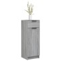 Armario de baño madera contrachapada gris Sonoma 32x34x90 cm en Armarios y almacenamiento | Comprar online en Foru.es