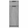 Armario de baño madera contrachapada gris Sonoma 32x34x90 cm en Armarios y almacenamiento | Comprar online en Foru.es