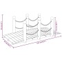Puente de jardín con cadenas madera maciza abeto 150x67x56cm de vidaXL, Puentes de jardín - Ref: Foro24-363358, Precio: 159,2...