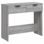 Mesa consola madera contrachapada gris Sonoma 90x36x75 cm en Mesas auxiliares | Comprar online en Foru.es