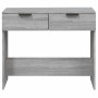 Mesa consola madera contrachapada gris Sonoma 90x36x75 cm en Mesas auxiliares | Comprar online en Foru.es