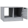 Mesa de centro madera de ingeniería gris Sonoma 50x50x36 cm en Mesas de centro | Comprar online en Foru.es