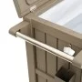 Light brown polypropylene 3-in-1 serving cart by vidaXL, Kitchen and dining carts - Ref: Foro24-364170, Price: 252,18 €, Disc...
