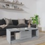 Mesa de centro madera de ingeniería gris Sonoma 102x50x36 cm en Mesas de centro | Comprar online en Foru.es
