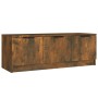 Mueble de TV madera contrachapada roble ahumado 102x35x36,5 cm en Muebles TV | Comprar online en Foru.es