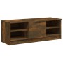 Mueble de TV madera contrachapada roble ahumado 102x35,5x36,5cm en Muebles TV | Comprar online en Foru.es