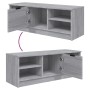 Mueble para TV madera contrachapada gris Sonoma 102x35,5x36,5cm en Muebles TV | Comprar online en Foru.es