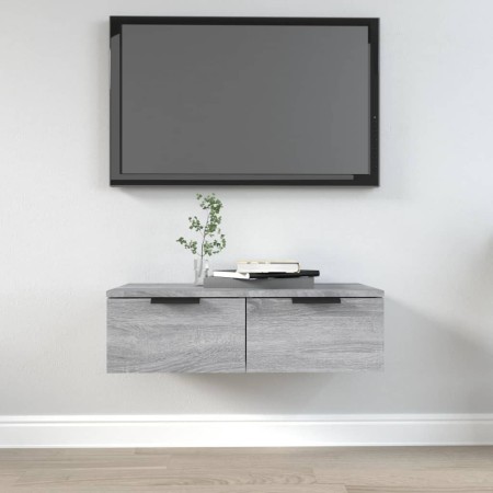 Armario de pared madera de ingeniería gris Sonoma 68x30x20 cm en Armarios y almacenamiento | Comprar online en Foru.es