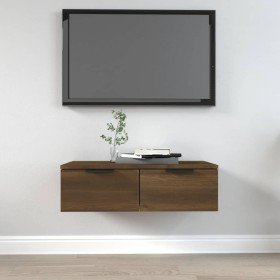 Armario de pared madera de ingeniería marrón roble 68x30x20 cm en Armarios y almacenamiento | Comprar online en Foru.es