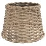 Pantalla para lámpara de techo mimbre marrón Ø25x17 cm de vidaXL, Pantallas para lámparas - Ref: Foro24-364374, Precio: 22,09...