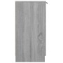 Mueble zapatero de madera contrachapada gris Sonoma 59x35x70 cm en Armarios y almacenamiento | Comprar online en Foru.es