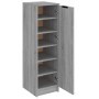Zapatero de madera contrachapada gris Sonoma 30x35x100 cm en Armarios y almacenamiento | Comprar online en Foru.es