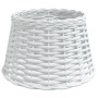 Pantalla para lámpara mimbre blanco Ø38x23 cm de vidaXL, Pantallas para lámparas - Ref: Foro24-364384, Precio: 37,99 €, Descu...