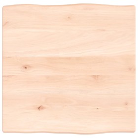 Tablero de mesa madera maciza roble borde natural 40x40x2 cm de vidaXL, Tableros para mesas - Ref: Foro24-363860, Precio: 31,...