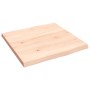 Tablero de mesa madera maciza roble borde natural 40x40x2 cm de vidaXL, Tableros para mesas - Ref: Foro24-363860, Precio: 31,...