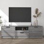 Mueble de TV madera contrachapada gris Sonoma 140x35x40 cm en Muebles TV | Comprar online en Foru.es