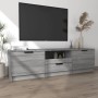 Mueble de TV madera contrachapada gris Sonoma 140x35x40 cm en Muebles TV | Comprar online en Foru.es