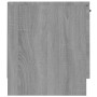 Mueble de TV madera contrachapada gris Sonoma 140x35x40 cm en Muebles TV | Comprar online en Foru.es