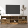 Mueble para TV madera contrachapada roble ahumado 150x33,5x45cm en Muebles TV | Comprar online en Foru.es