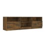 Mueble para TV madera contrachapada roble ahumado 150x33,5x45cm en Muebles TV | Comprar online en Foru.es