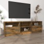 Mueble para TV madera contrachapada roble ahumado 150x33,5x45cm en Muebles TV | Comprar online en Foru.es