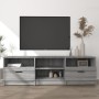 Mueble de TV madera contrachapada gris Sonoma 150x33,5x45 cm en Muebles TV | Comprar online en Foru.es