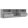 Mueble de TV madera contrachapada gris Sonoma 150x33,5x45 cm en Muebles TV | Comprar online en Foru.es