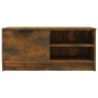 Muebles para TV 2 uds contrachapado roble ahumado 80x35x36,5 cm en Muebles TV | Comprar online en Foru.es
