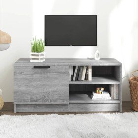 Mueble para TV madera contrachapada gris Sonoma 80x35x36,5 cm en Muebles TV | Comprar online en Foru.es
