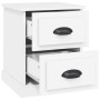 Mesitas de noche 2 uds madera contrachapada blanco 39x39x47,5cm de vidaXL, Mesitas de noche - Ref: Foro24-816145, Precio: 81,...