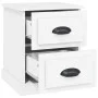 Mesitas de noche 2 uds madera contrachapada blanco 39x39x47,5cm de vidaXL, Mesitas de noche - Ref: Foro24-816145, Precio: 80,...