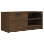 Muebles para TV 2 uds contrachapado marrón roble 80x35x36,5 cm en Muebles TV | Comprar online en Foru.es