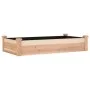 Jardinera arriate con forro madera maciza abeto 120x60x25 cm de vidaXL, Maceteros y jardineras - Ref: Foro24-364289, Precio: ...