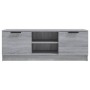 Mueble de TV madera contrachapada gris Sonoma 102x35x36,5 cm en Muebles TV | Comprar online en Foru.es