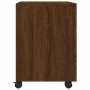 Archivador ruedas madera contrachapada roble Sonoma 45x38x54 cm en Armarios y almacenamiento | Comprar online en Foru.es
