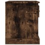 Mesita de noche madera contrachapada roble ahumado 39x39x47,5cm de vidaXL, Mesitas de noche - Ref: Foro24-816138, Precio: 32,...